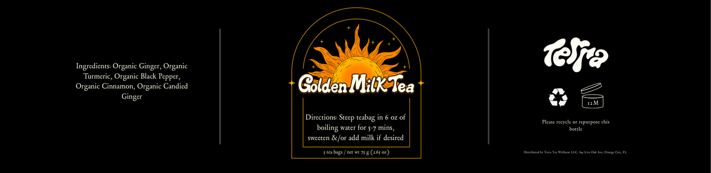 Golden Milk Tea Blend
