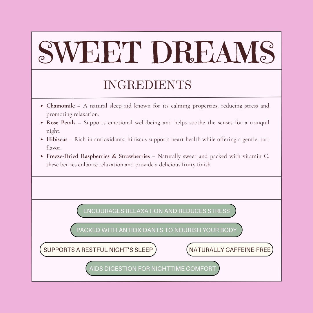Sweet Dreams Organic Sleep Blend