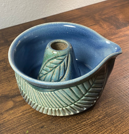 Ceramic Matcha Bowl & Whisk Holder - Fall Collection 10