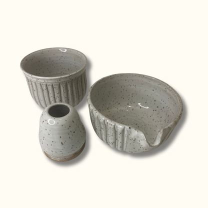 Ceramic Matcha Chawan - Summer Collection 7 (Full Set)