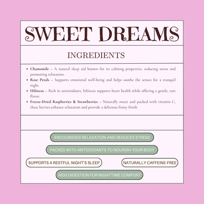 Sweet Dreams Organic Sleep Blend