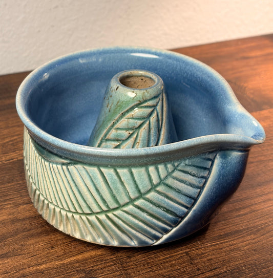 Ceramic Matcha Bowl & Whisk Holder - Fall Collection 11